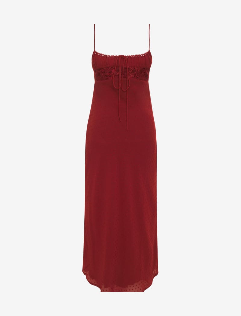 Midsummer Midi Dress | Crimson - Midi Dress