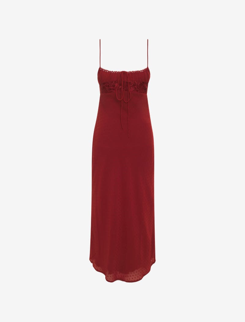 Midsummer Midi Dress | Crimson - Midi Dress