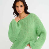 Milkshake Sweater | Sour Apple - Sweaters