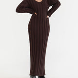 Missoula Maxi Dress | Espresso