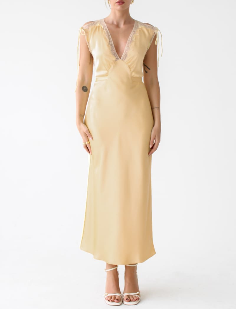 Monarch Midi Dress | Buttercup - Midi Dress