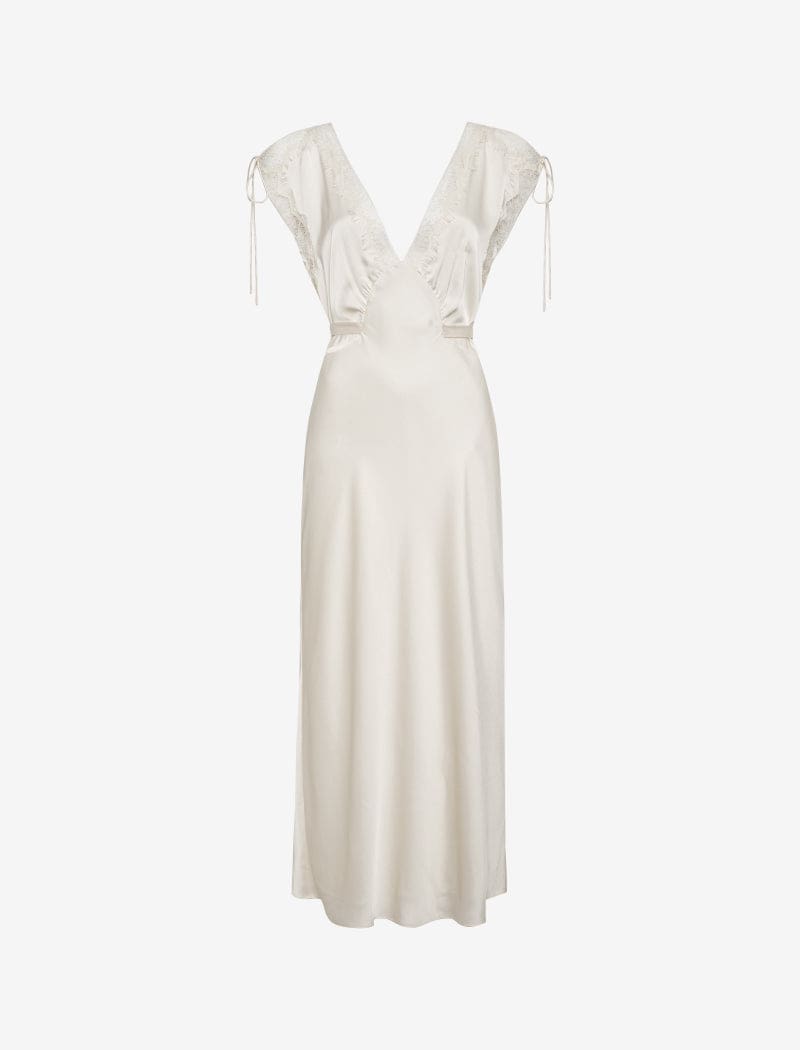 Monarch Midi Dress | Cream - Midi Dress
