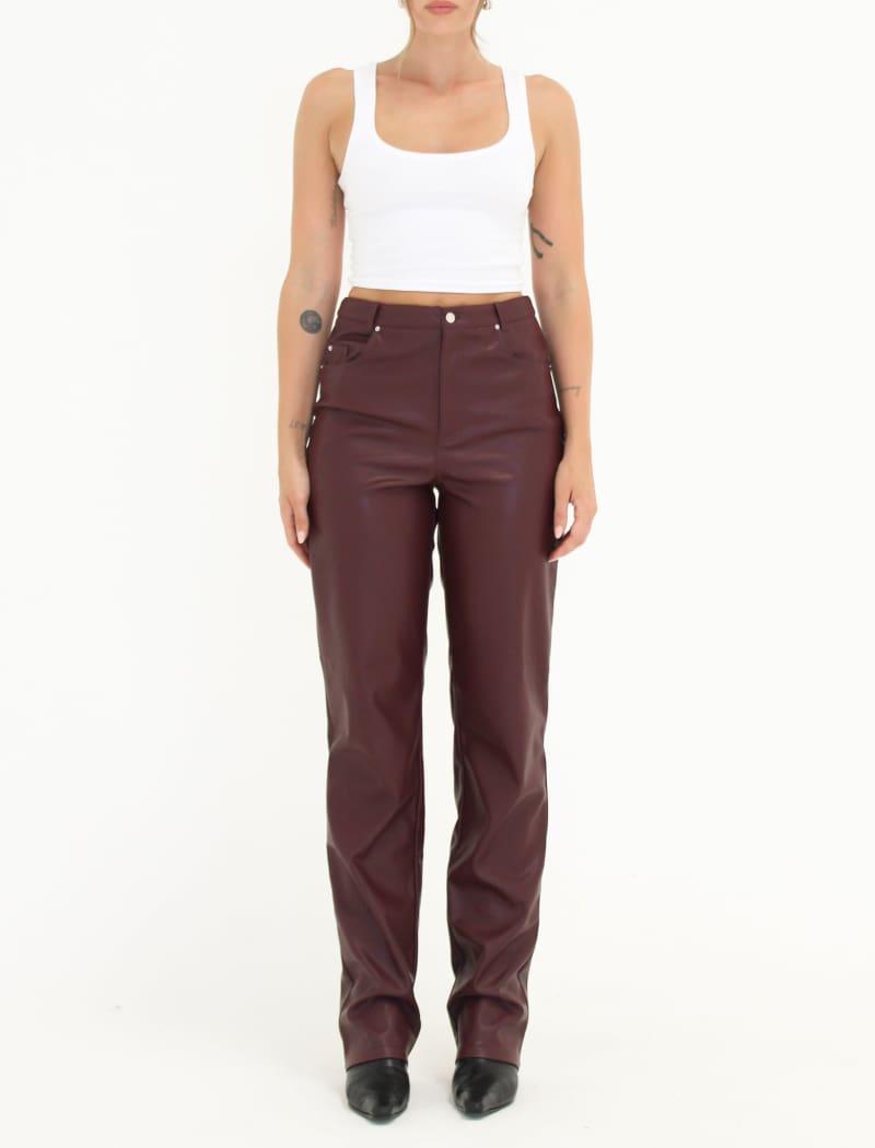 Morrison Pant | Oxblood - Pants