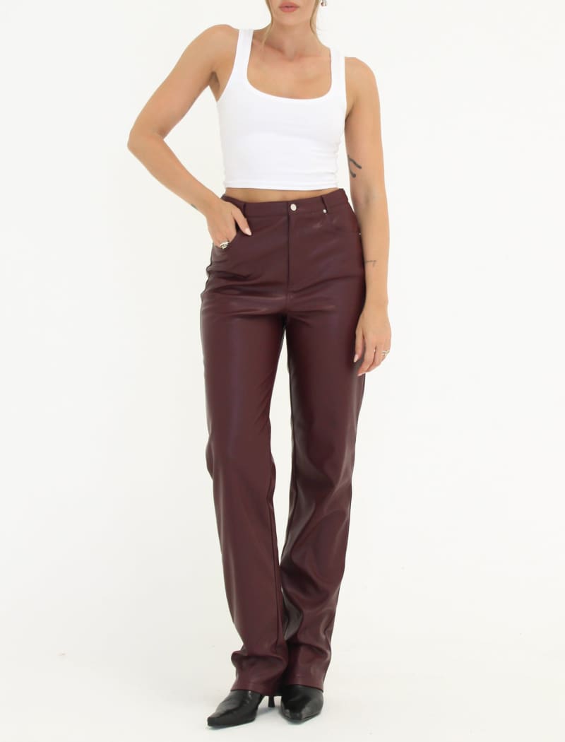 Morrison Pant | Oxblood - Pants