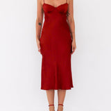 Negroni Midi Dress | Crimson Bamboo