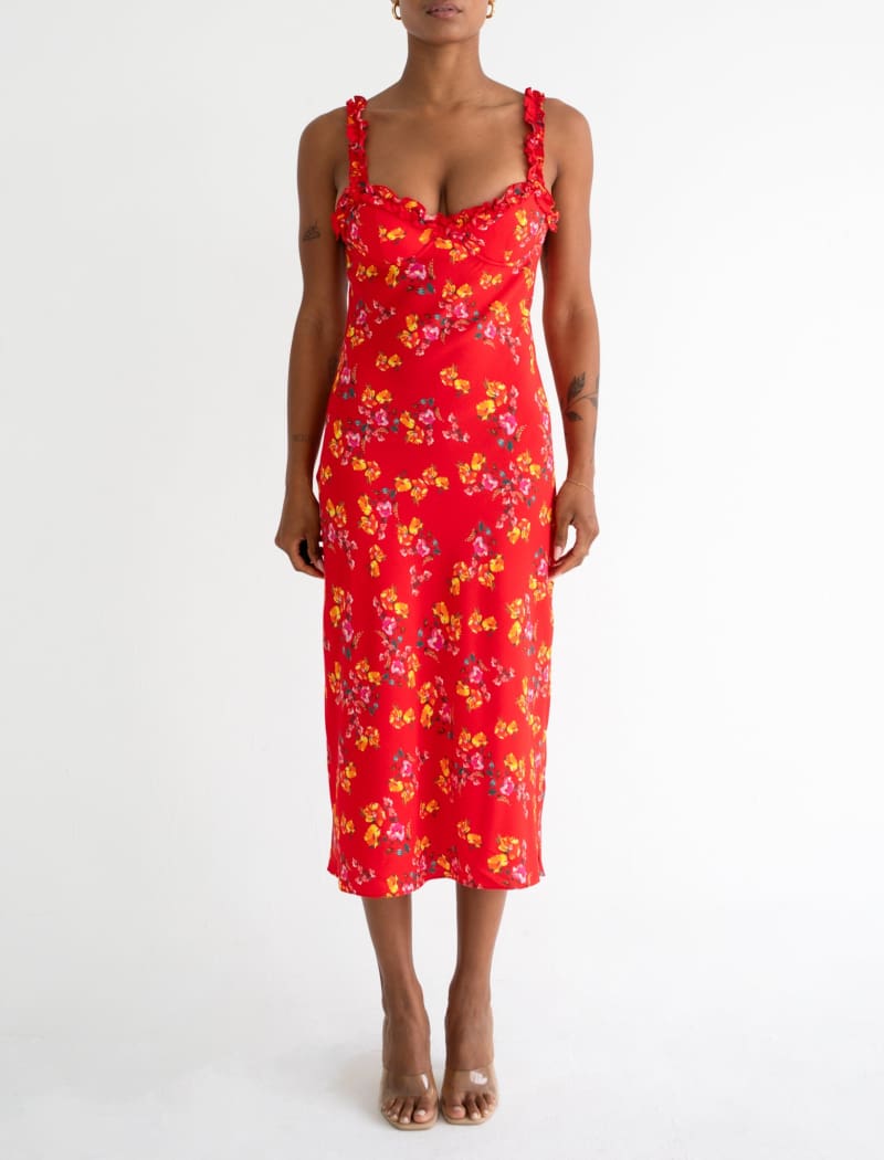 Negroni Midi Dress | Havana Bloom - Midi Dress