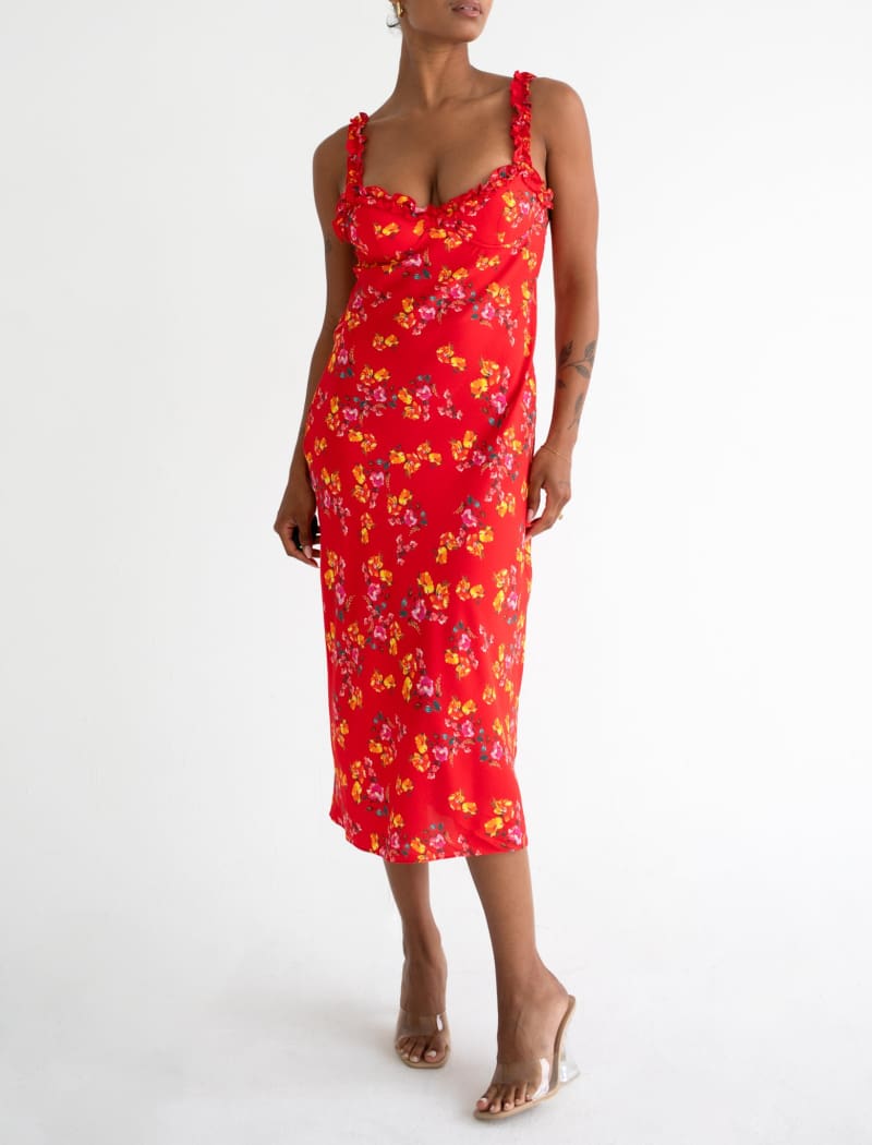 Negroni Midi Dress | Havana Bloom - Midi Dress