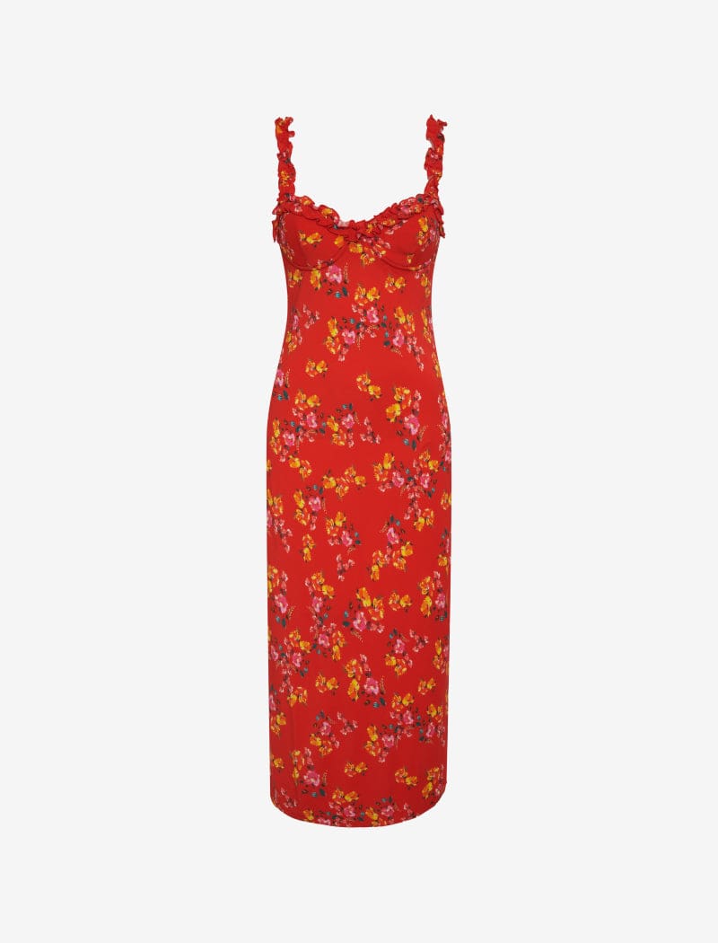 Negroni Midi Dress | Havana Bloom - Midi Dress