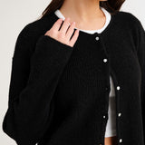 Newport Cardigan | Black - Cardigan