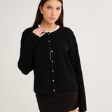 Newport Cardigan | Black - Cardigan