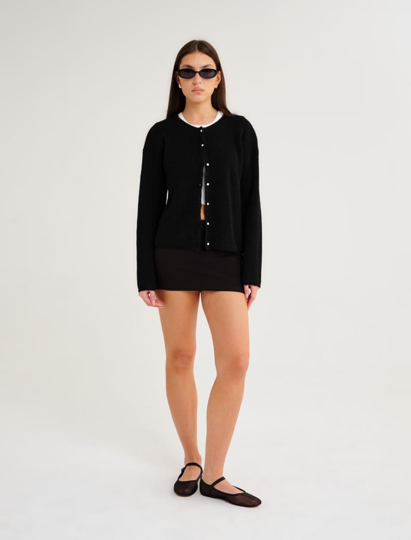 Newport Cardigan | Black - Cardigan