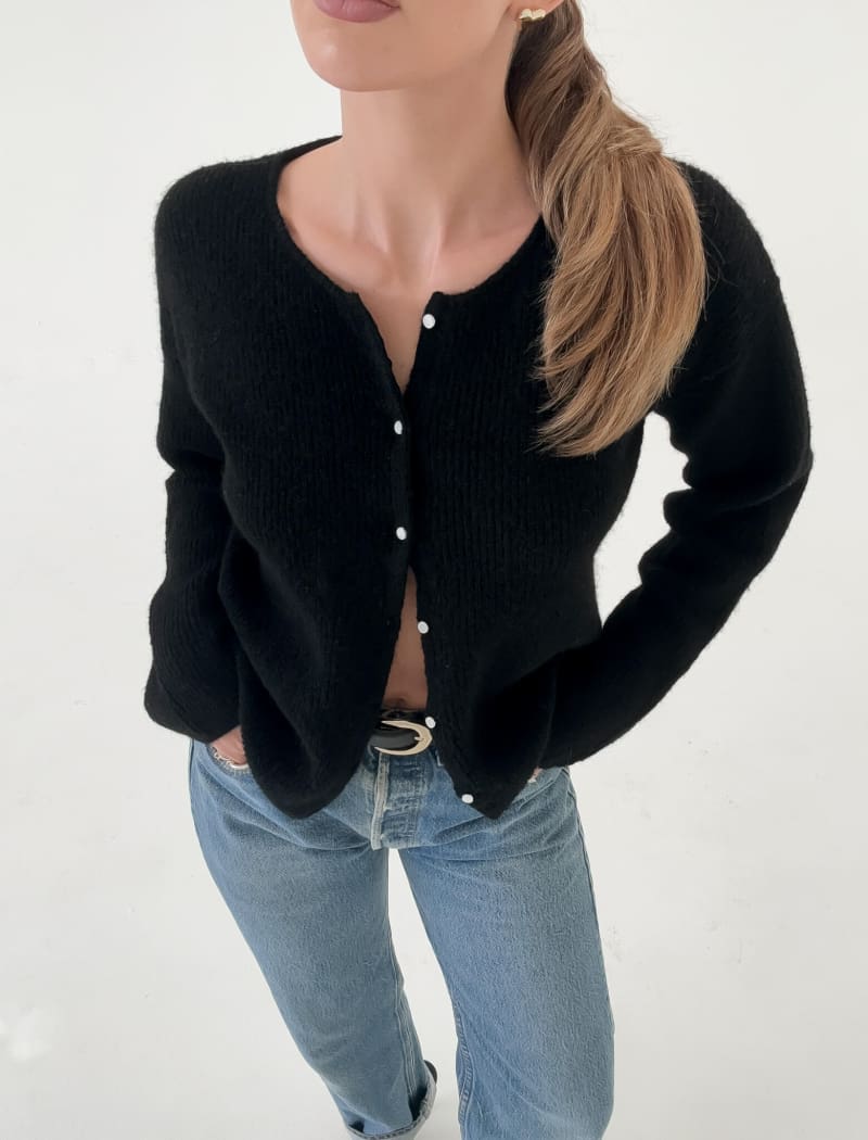 Newport Cardigan | Black