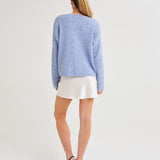 Newport Cardigan | Blue Heather - Cardigan