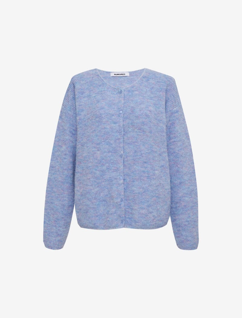 Newport Cardigan | Blue Heather