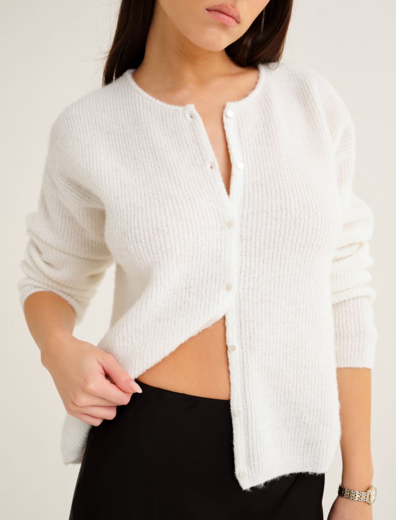 Newport Cardigan | Ivory - Cardigan