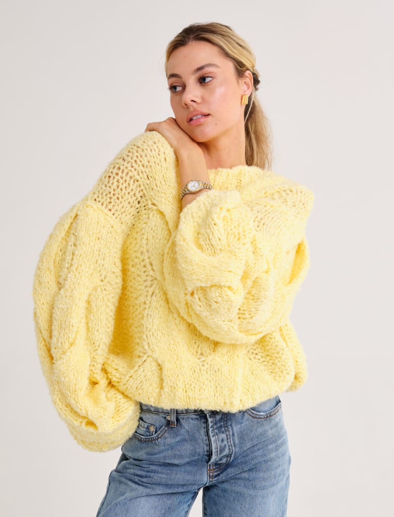 Nonna Sweater | Banana - Sweaters