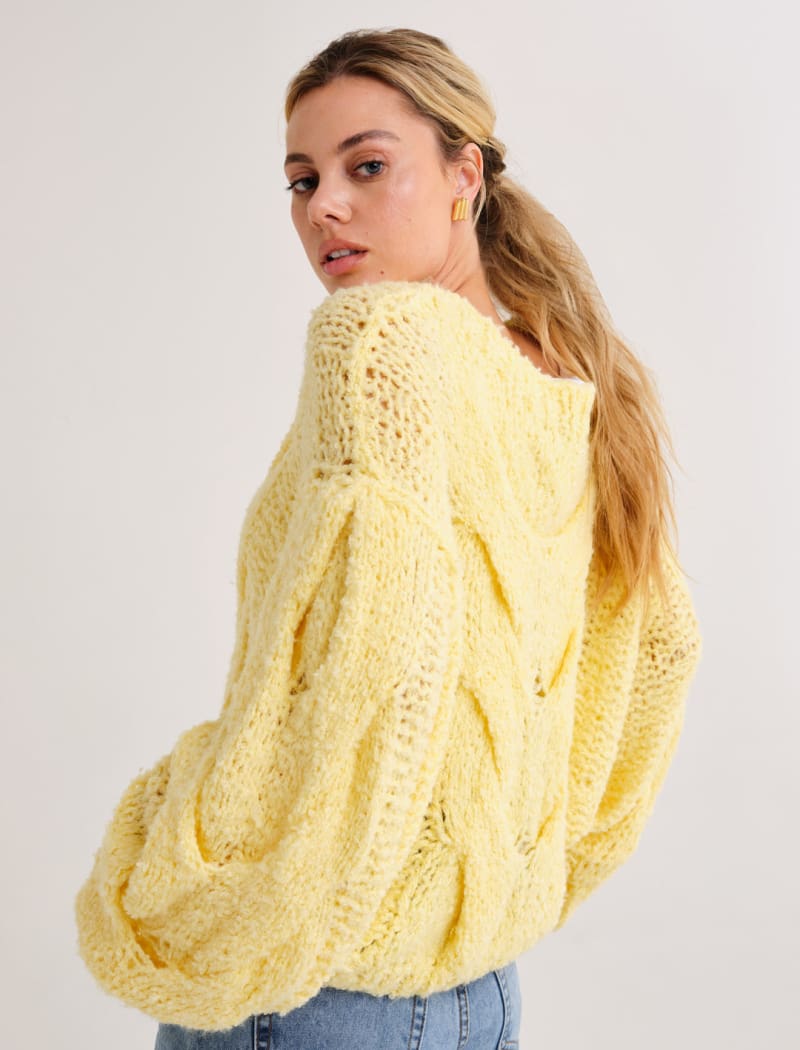 Nonna Sweater | Banana - Sweaters