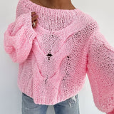 Nonna Sweater | Bubblegum - Sweaters