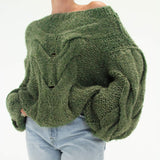 Nonna Sweater | Moss - Sweaters