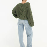 Nonna Sweater | Moss - Sweaters