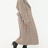 Notting Hill Trench | Newbury Plaid Tweed - Trench Coat