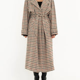 Notting Hill Trench | Newbury Plaid Tweed - Trench Coat