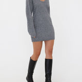 Ojai Mini Dress | Smoke Heather - Mini Dress