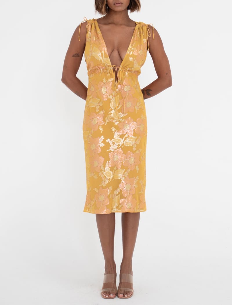 Paradise Midi Dress | Golden Hour - Midi Dress