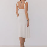 Parisian Midi Dress | Ivory - Midi Dress