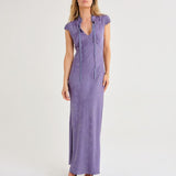 Portofino Maxi Dress | Indigo Jacquard - Maxi Dress