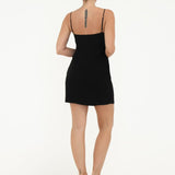 Posh Mini Dress | Black - Mini Dress