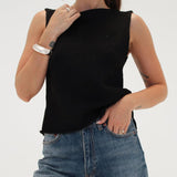 Prince Street Top | Black - Vest