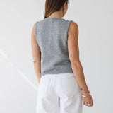 Prince Street Top | Heather Gray - Vest