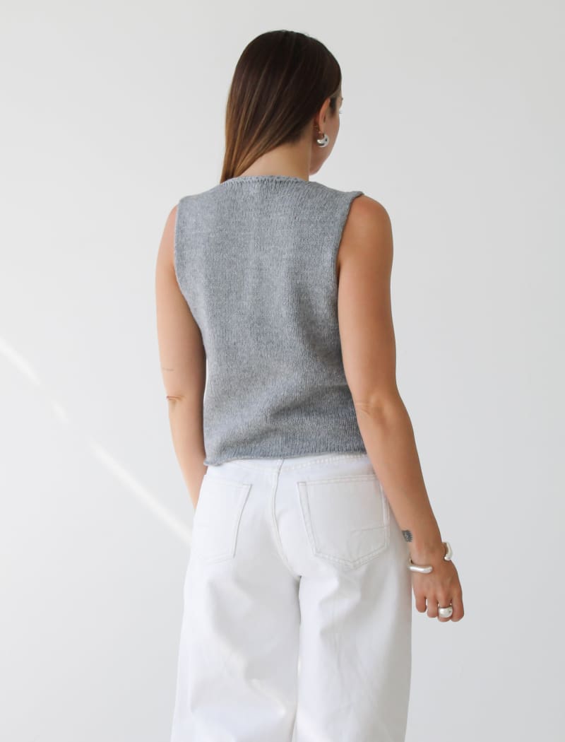 Prince Street Top | Heather Gray - Vest