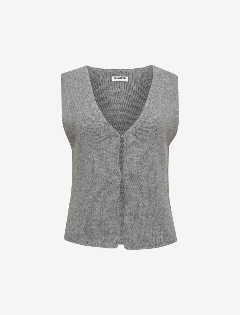 Prince Street Top | Heather Gray - Vest