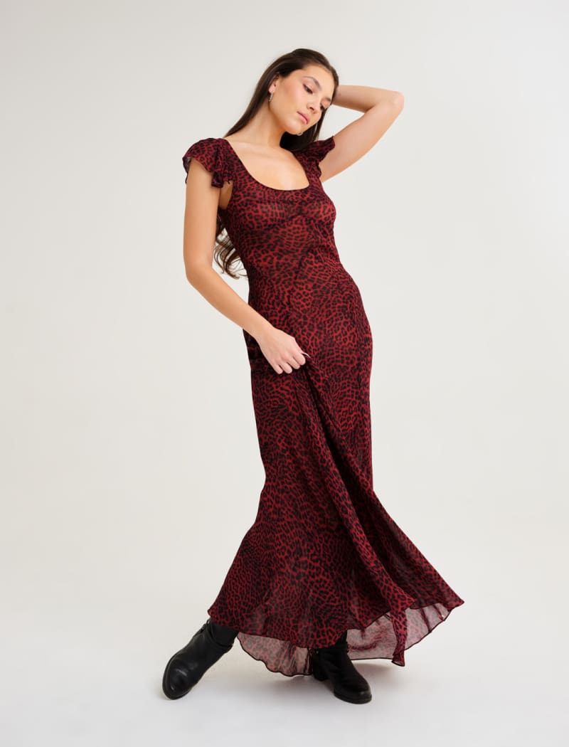 Rio Maxi Dress | Crimson Fatale - Maxi Dress