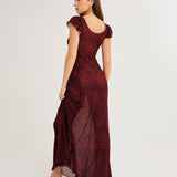 Rio Maxi Dress | Crimson Fatale - Maxi Dress