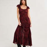 Rio Maxi Dress | Crimson Fatale - Maxi Dress