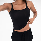 Routine Tank | Black - Camis and Tanks