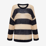 Rugby Sweater | Navy Stripe - Sweaters