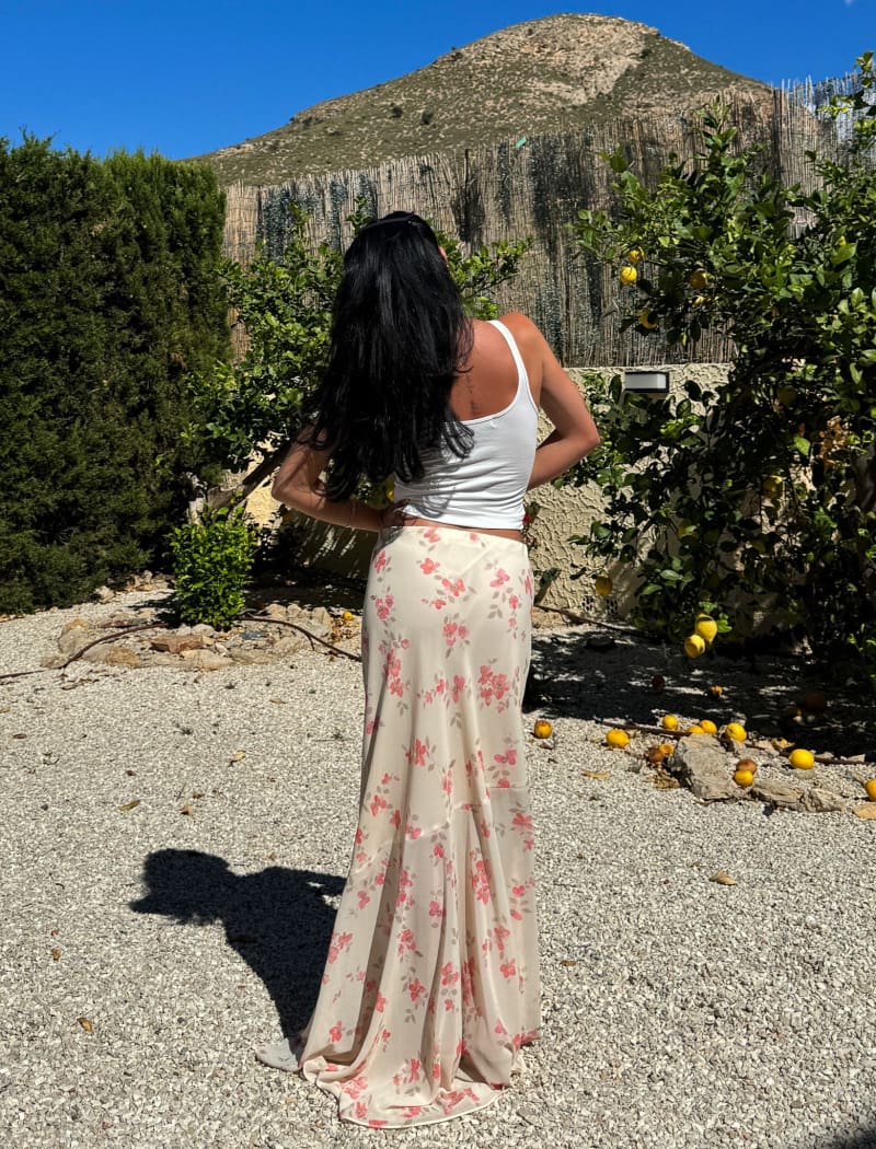 Santeria Maxi Skirt | Whisper Floral - Maxi Skirt