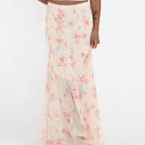 Santeria Maxi Skirt | Whisper Floral - Maxi Skirt