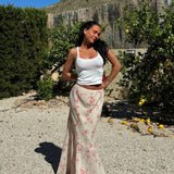 Santeria Maxi Skirt | Whisper Floral - Maxi Skirt