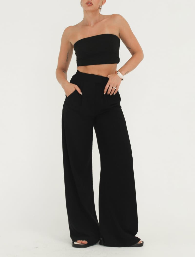 Shoreside Trouser | Black