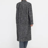 Sinatra Coat | Black Herringbone - Coat