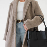 Sinatra Coat | Oat Heathered - Coat