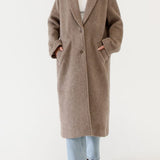 Sinatra Coat | Oat Heathered - Coat