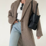 Sinatra Coat | Oat Heathered - Coat