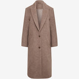 Sinatra Coat | Oat Heathered