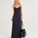 Sinatra Maxi Dress | Coastal Dot - Maxi Dress